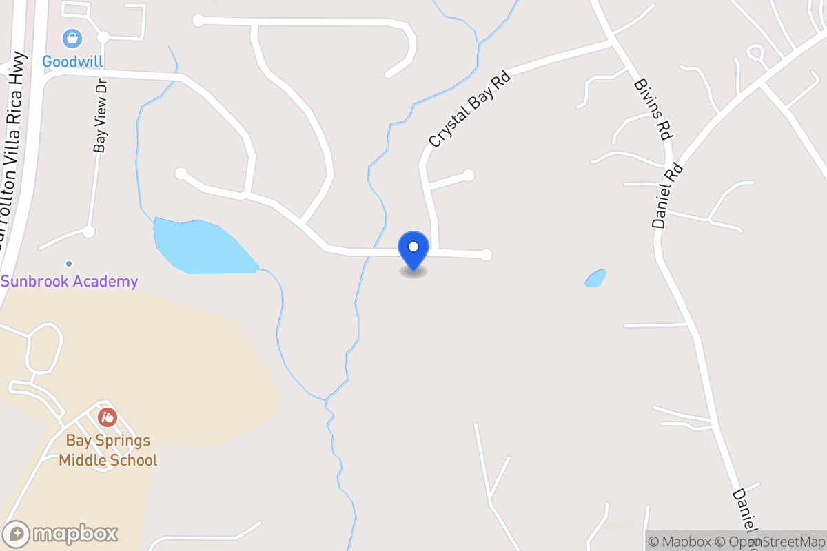 Map of 2048 Club Bay Dr