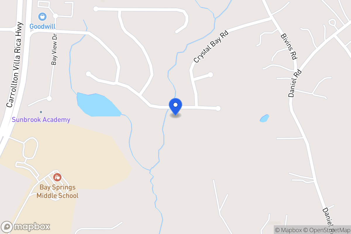 Map of 2040 Club Bay Dr