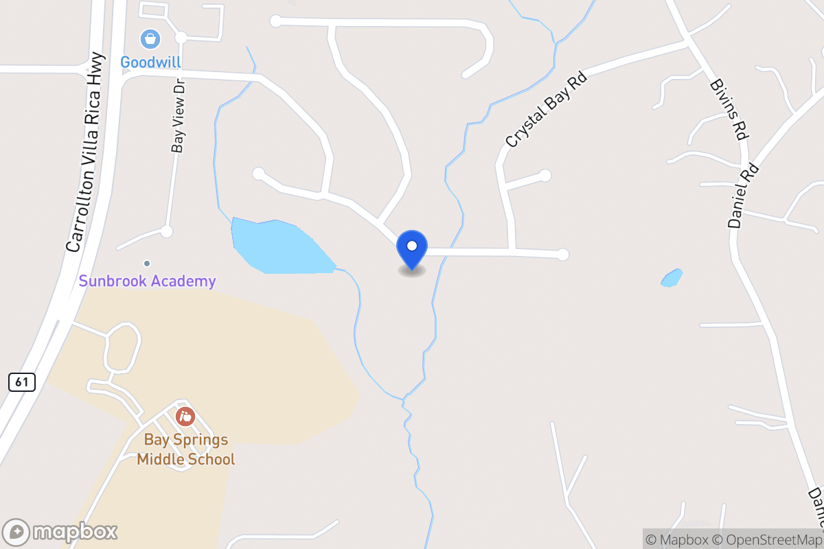 Map of 2028 Club Bay Dr