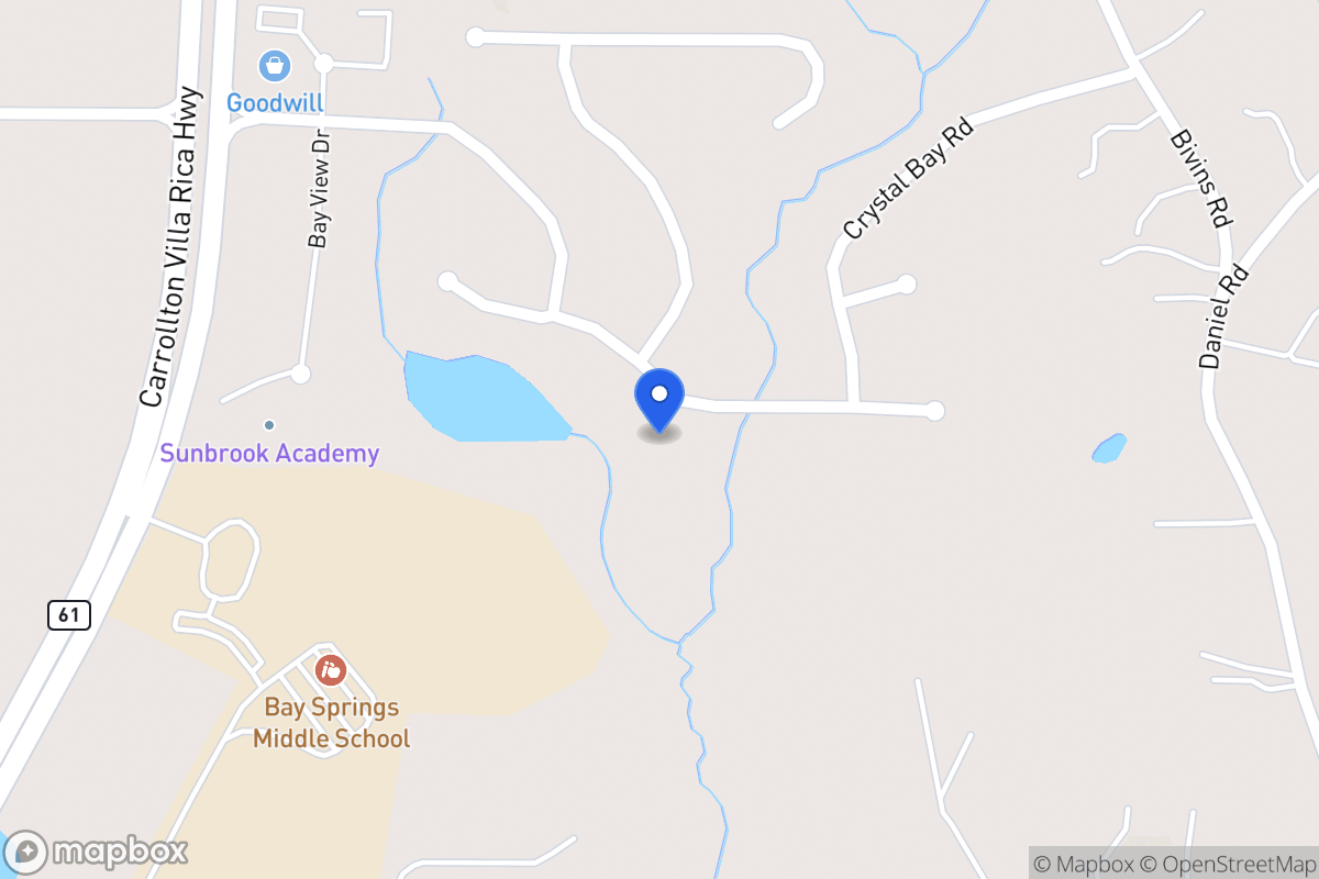 Map of 2024 Club Bay Dr