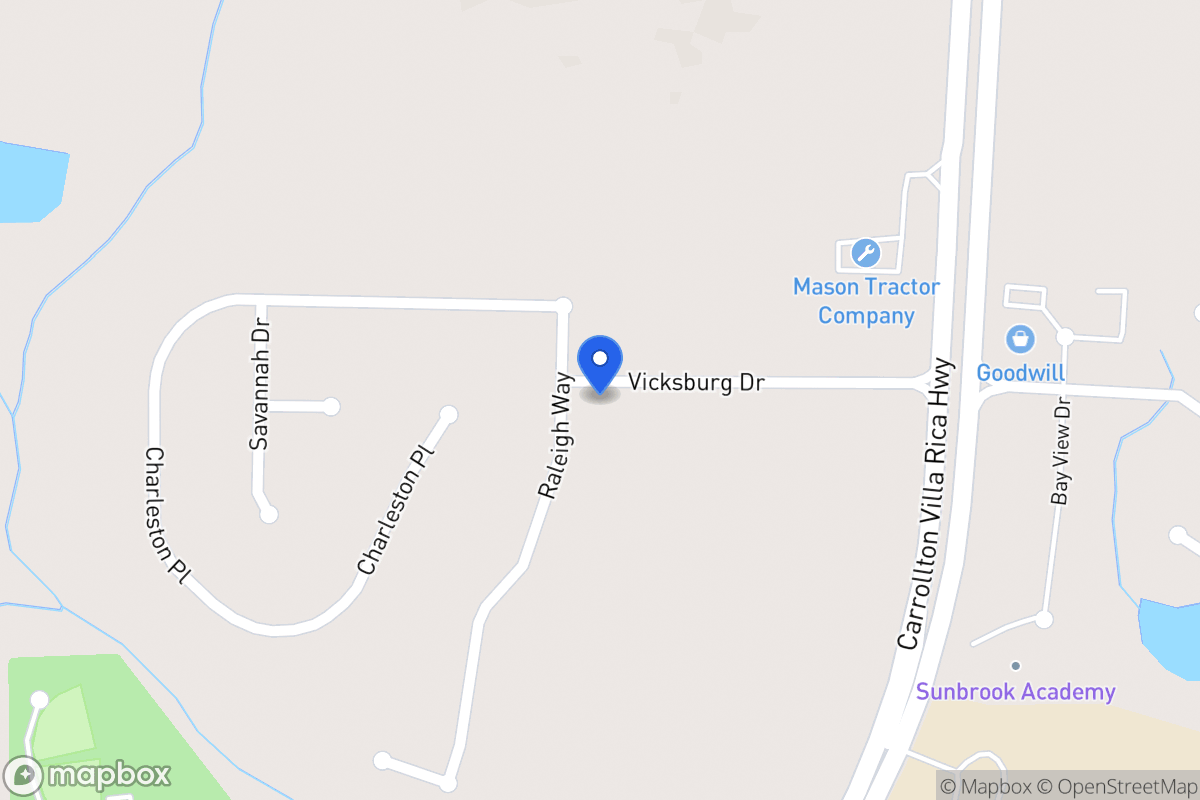 Map of 100 Vicksburg Dr