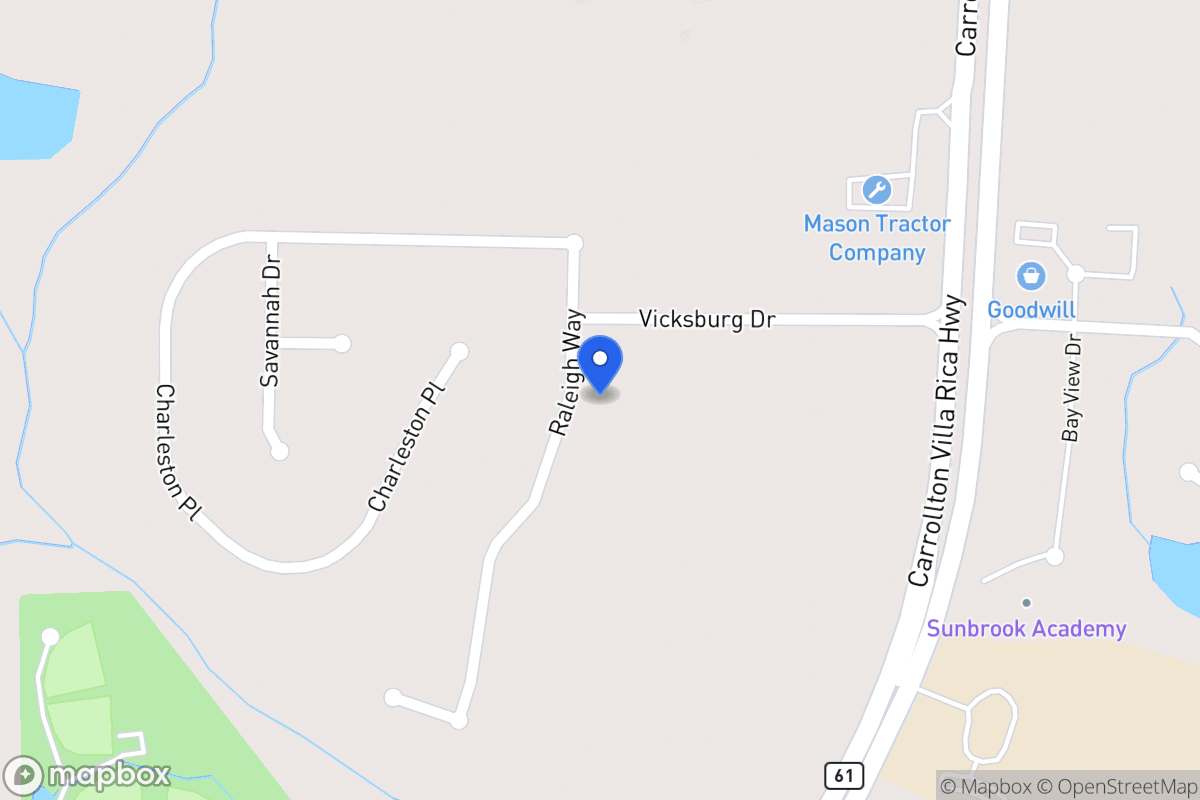 Map of 218 Raleigh Way
