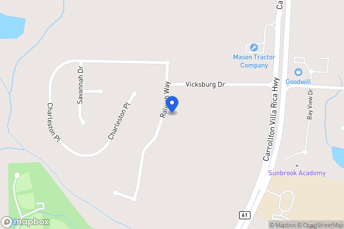 Map of 220 Raleigh Way