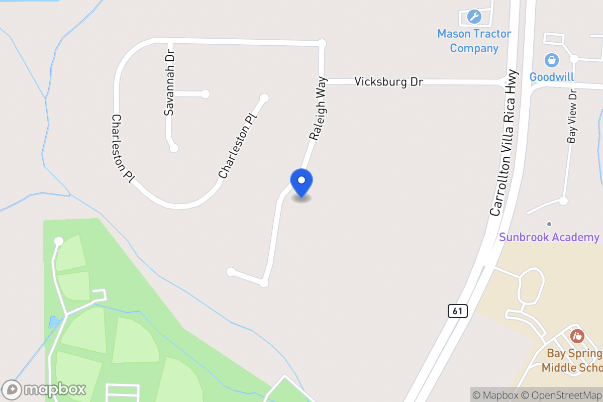 Map of 232 Raleigh Way