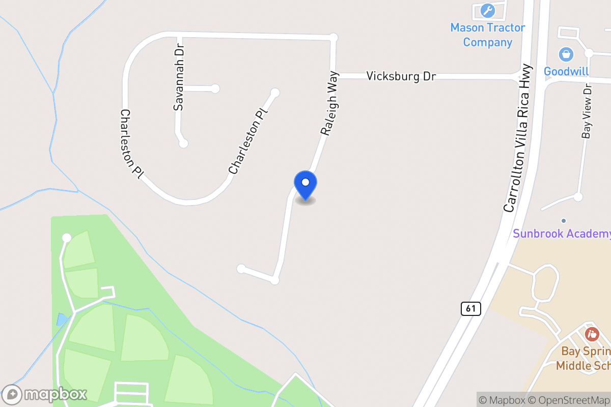 Map of 234 Raleigh Way