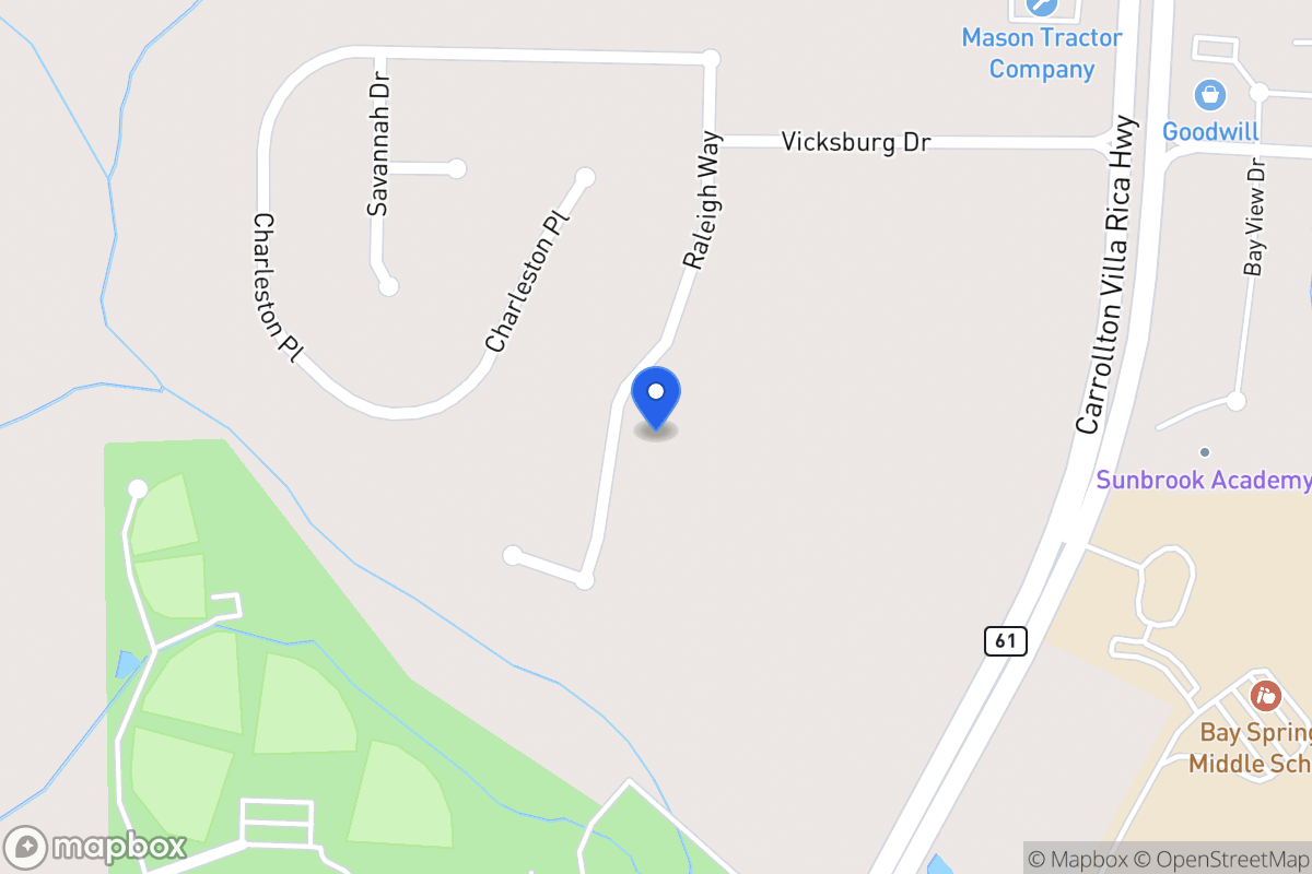 Map of 238 Raleigh Way