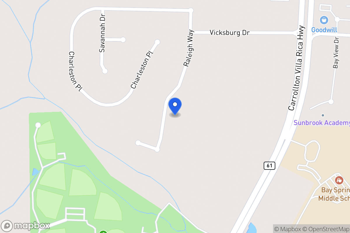 Map of 240 Raleigh Way