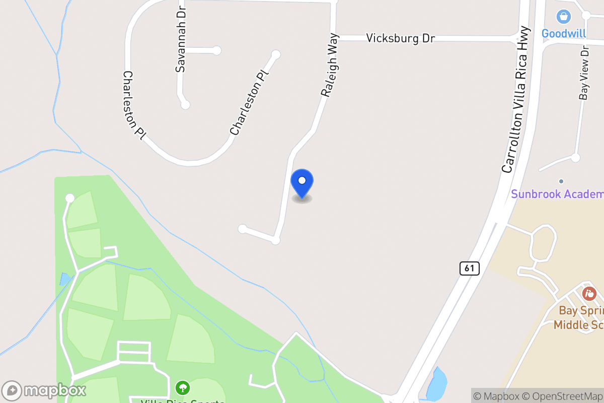 Map of 244 Raleigh Way