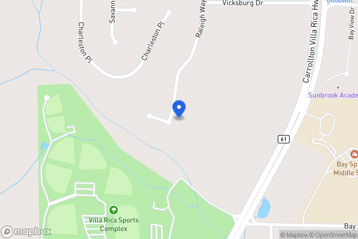 Map of 250 Raleigh Way