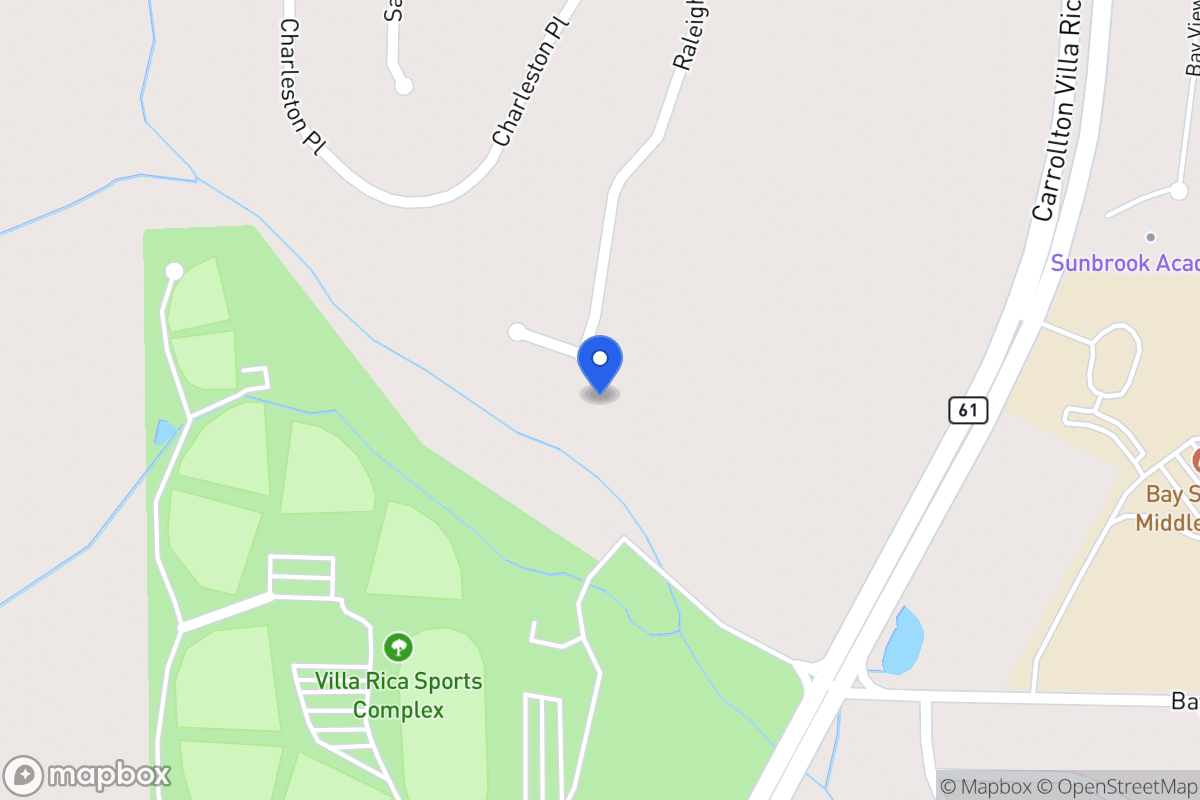 Map of 254 Raleigh Way