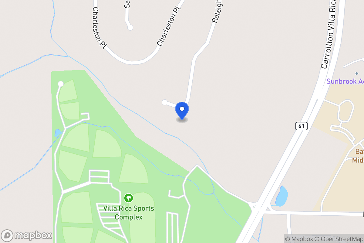 Map of 256 Raleigh Way