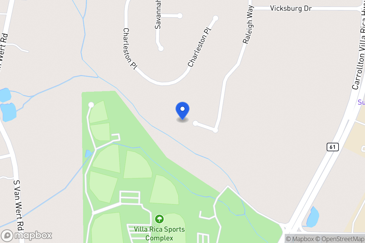 Map of 308 James Town Run