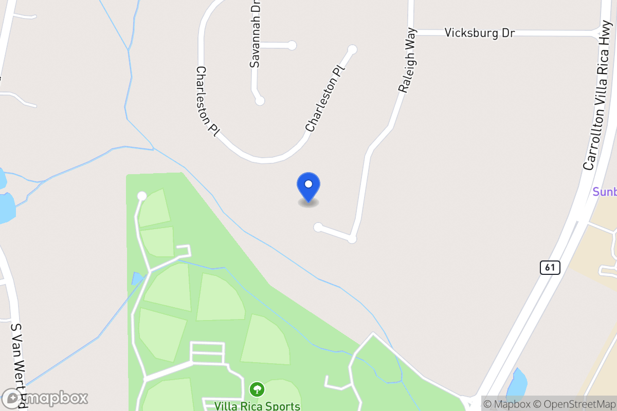 Map of 307 James Town Run