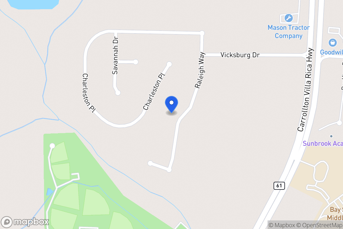 Map of 233 Raleigh Way
