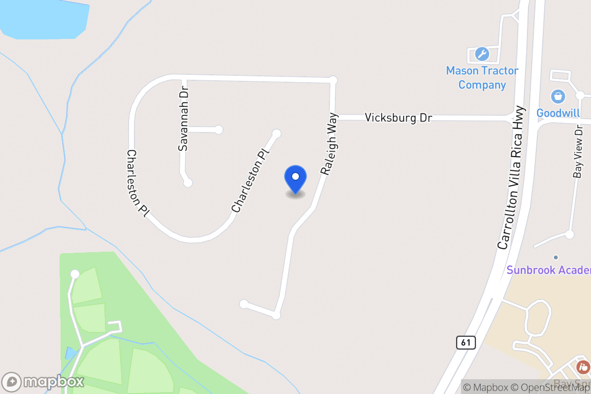 Map of 227 Raleigh Way