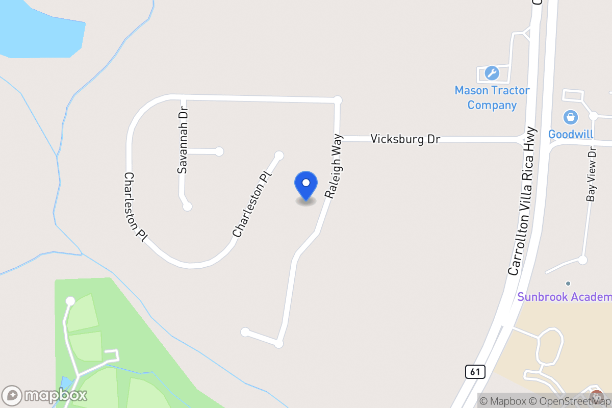 Map of 223 Raleigh Way
