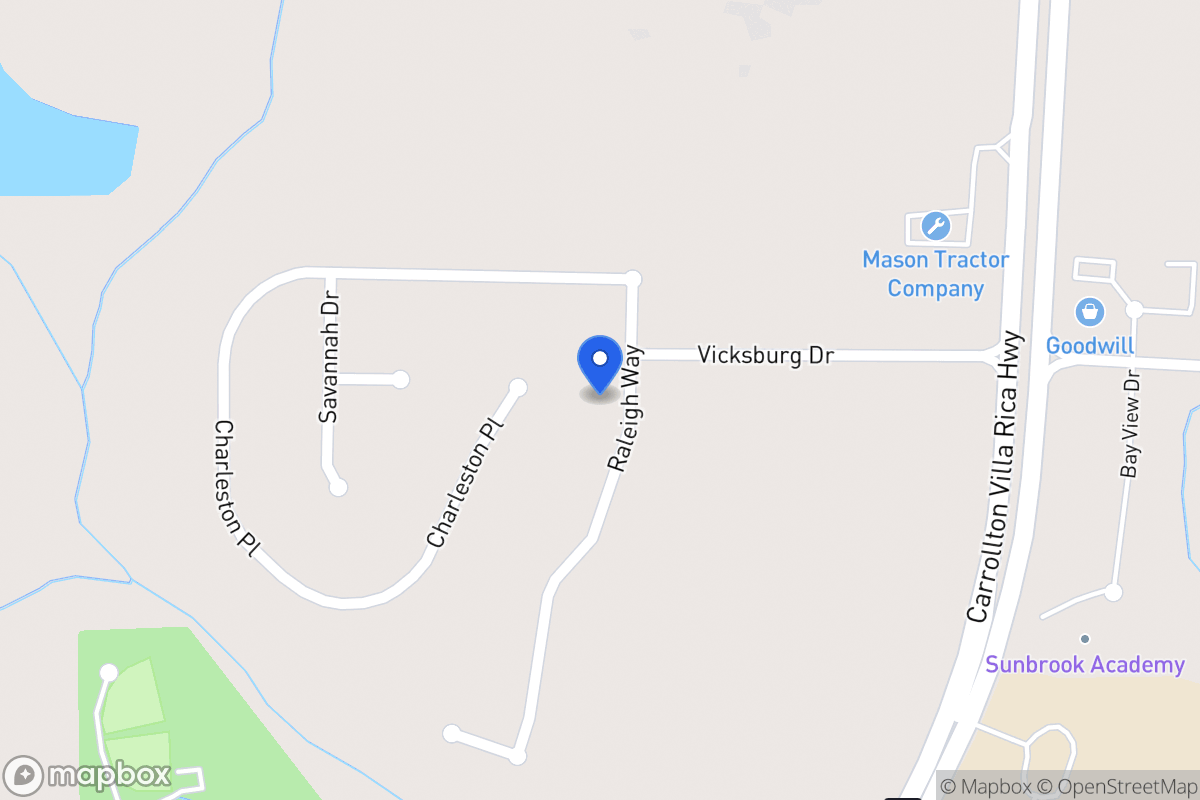 Map of 215 Raleigh Way