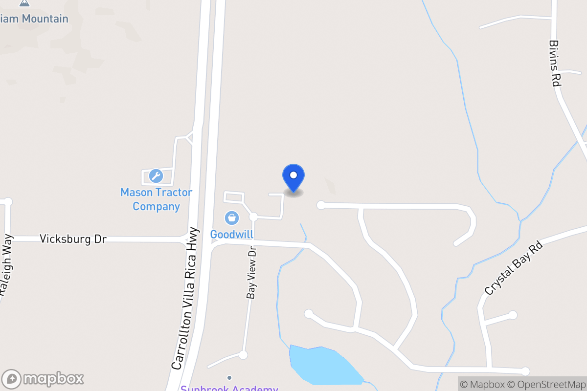 Map of 141 N Bay View Dr