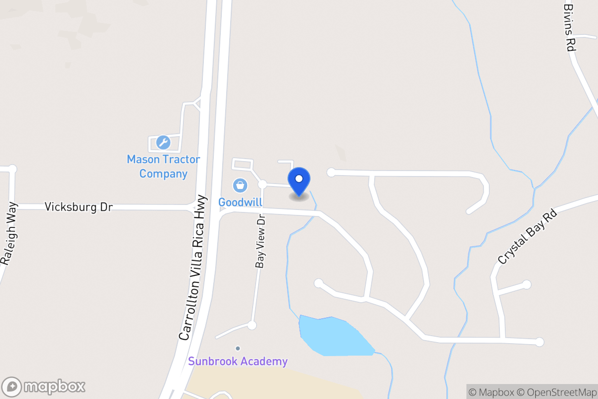 Map of 171 N Bay View Dr