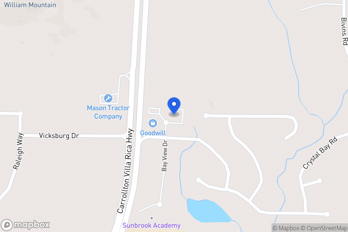 Map of 111 N Bay View Dr
