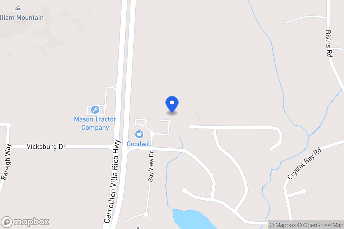Map of 131 N Bay View Dr