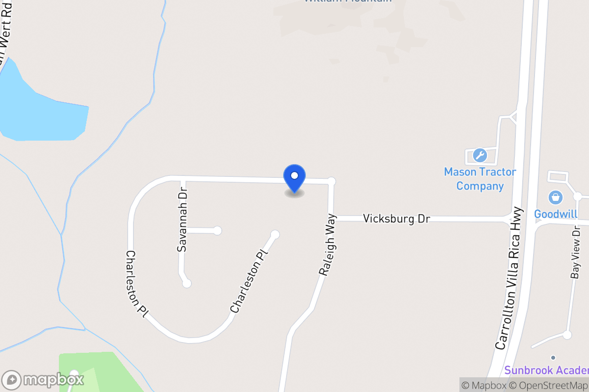 Map of 412 Charleston Pl