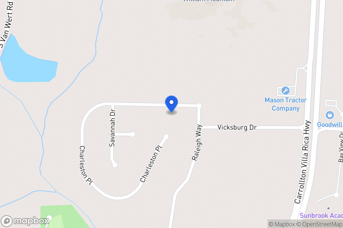 Map of 414 Charleston Pl