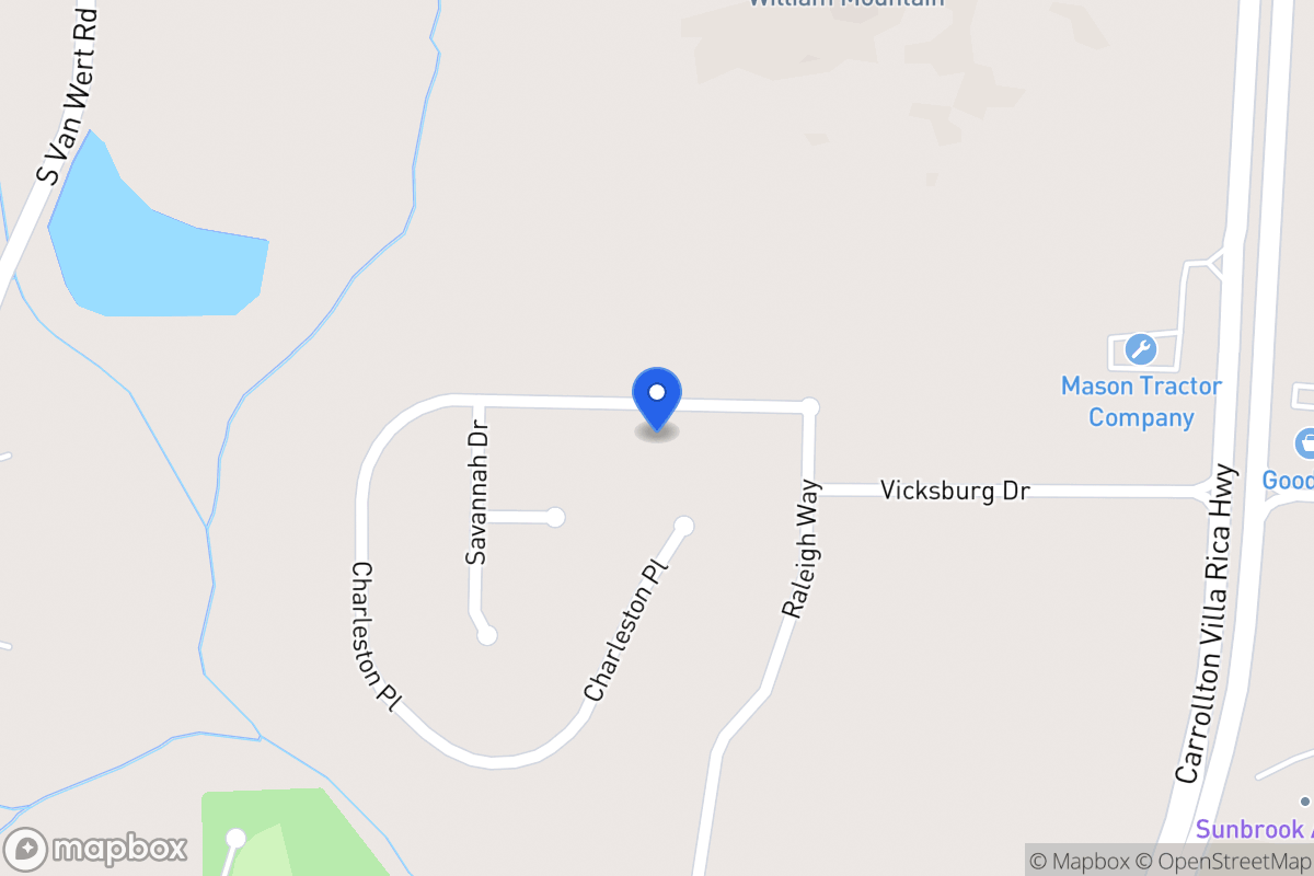 Map of 418 Charleston Pl