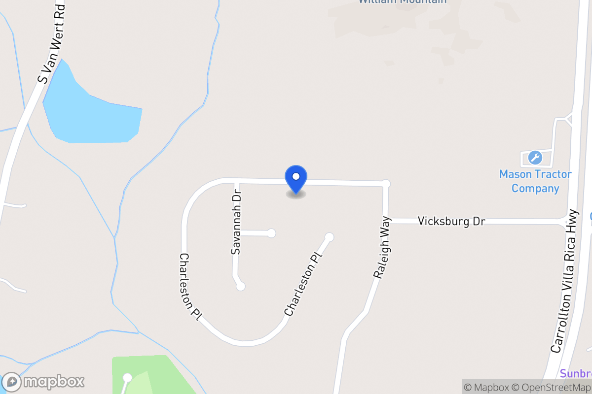 Map of 422 Charleston Pl
