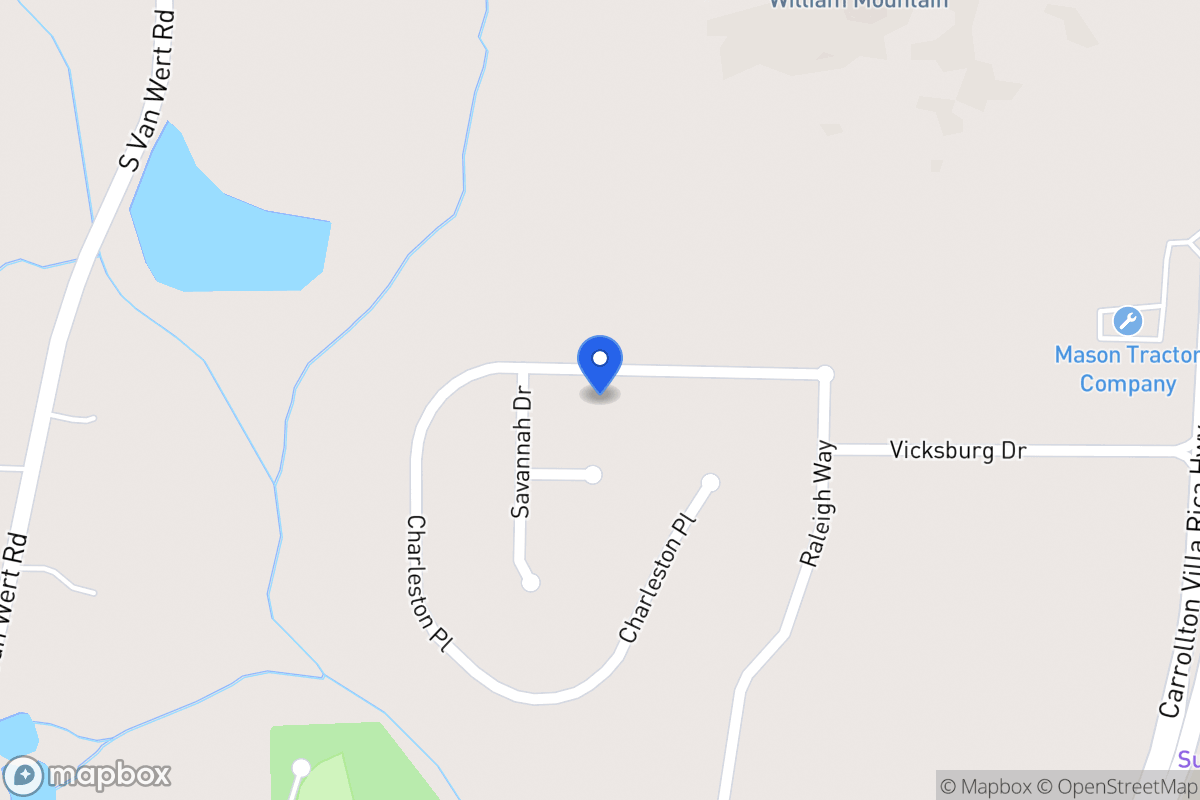 Map of 426 Charleston Pl