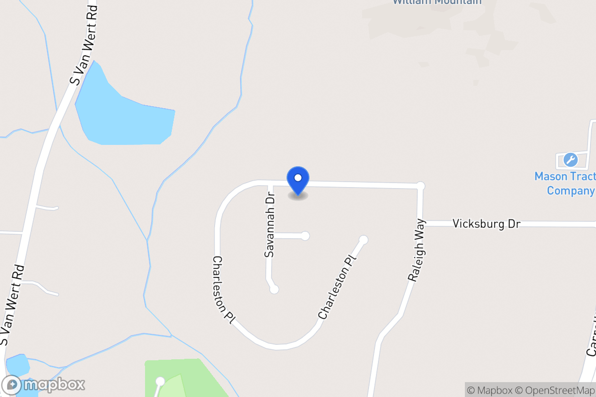 Map of 428 Charleston Pl