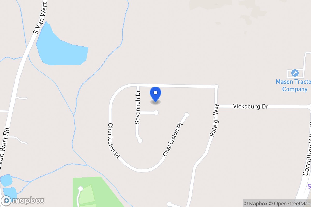 Map of 704 Williamsburg Ct