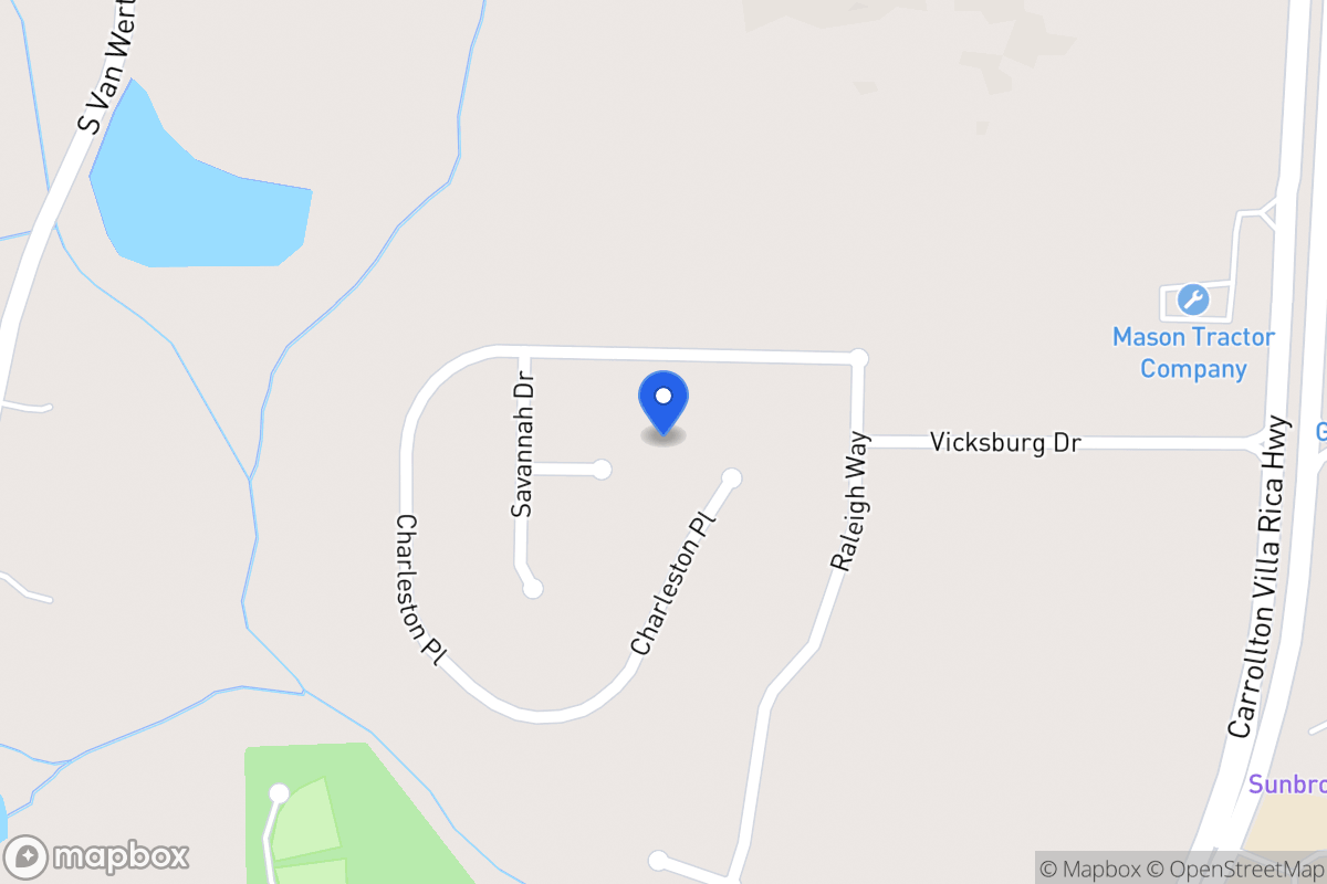 Map of 710 Williamsburg Ct