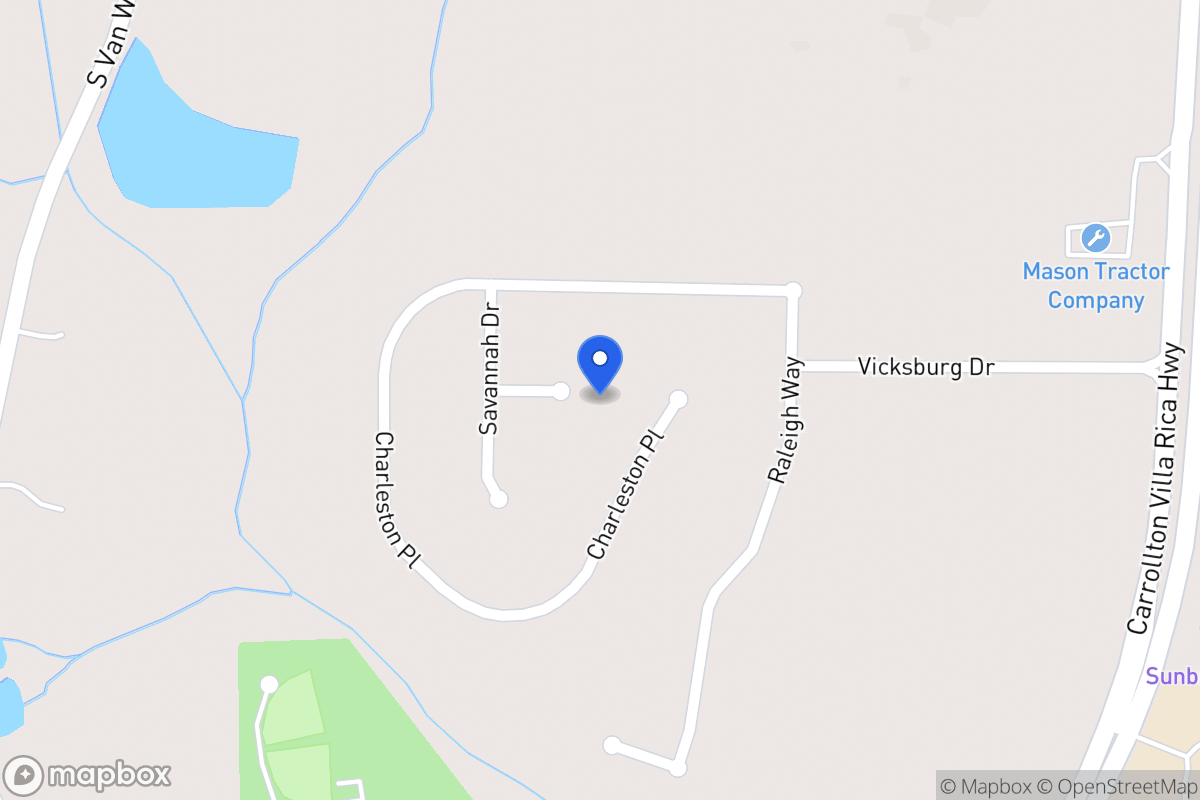 Map of 709 Williamsburg Ct