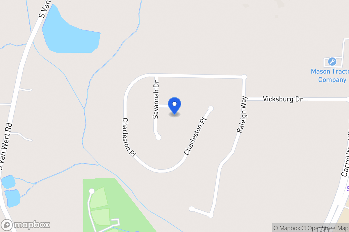 Map of 705 Williamsburg Ct `