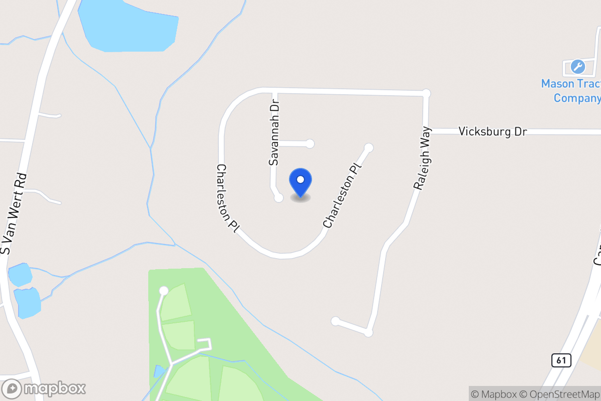 Map of 618 Savannah Dr