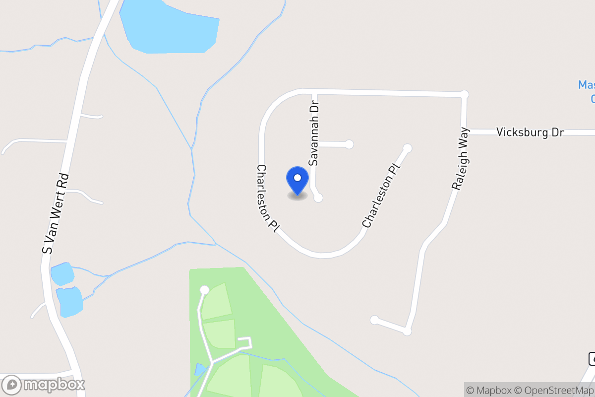Map of 617 Savannah Dr