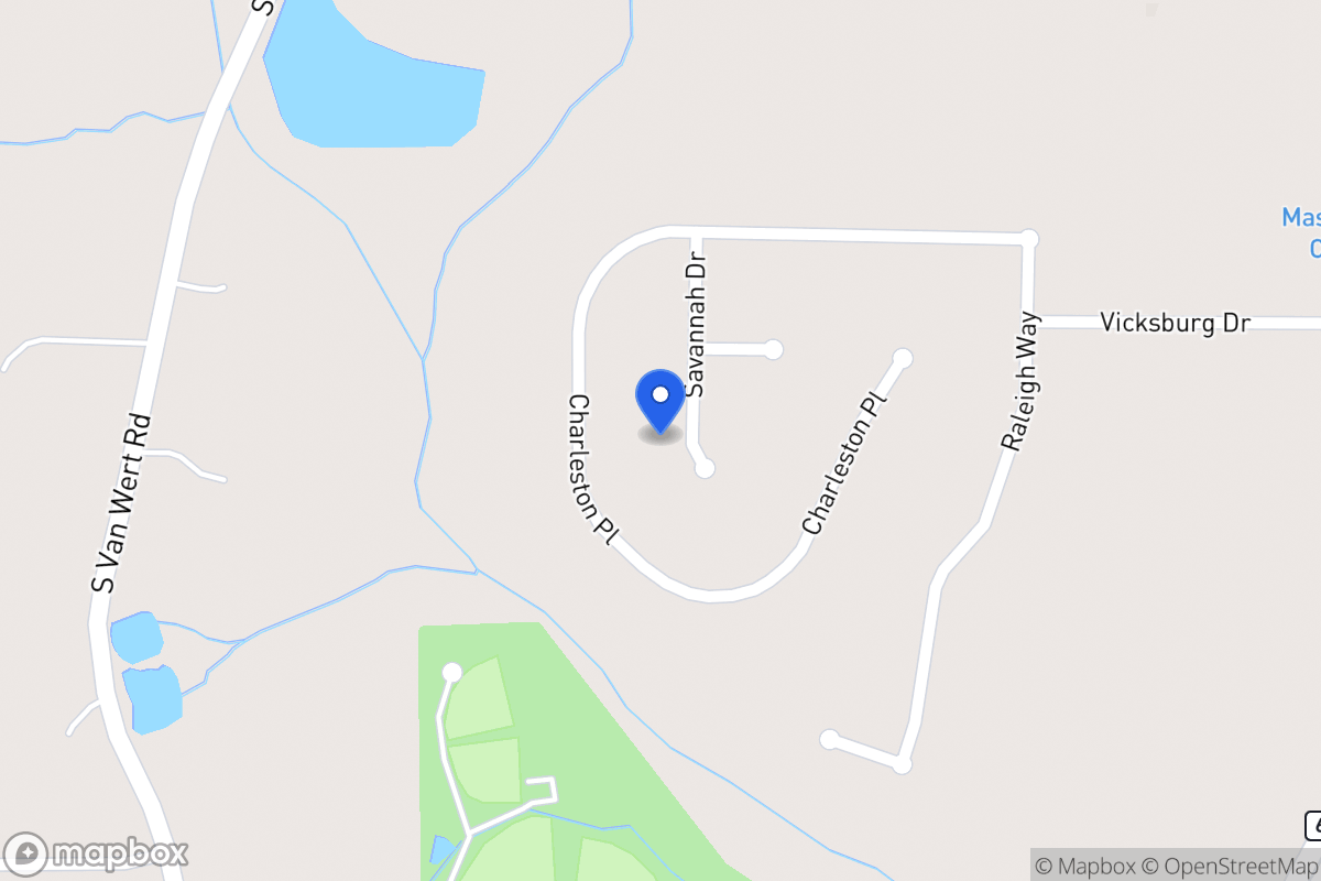 Map of 615 Savannah Dr