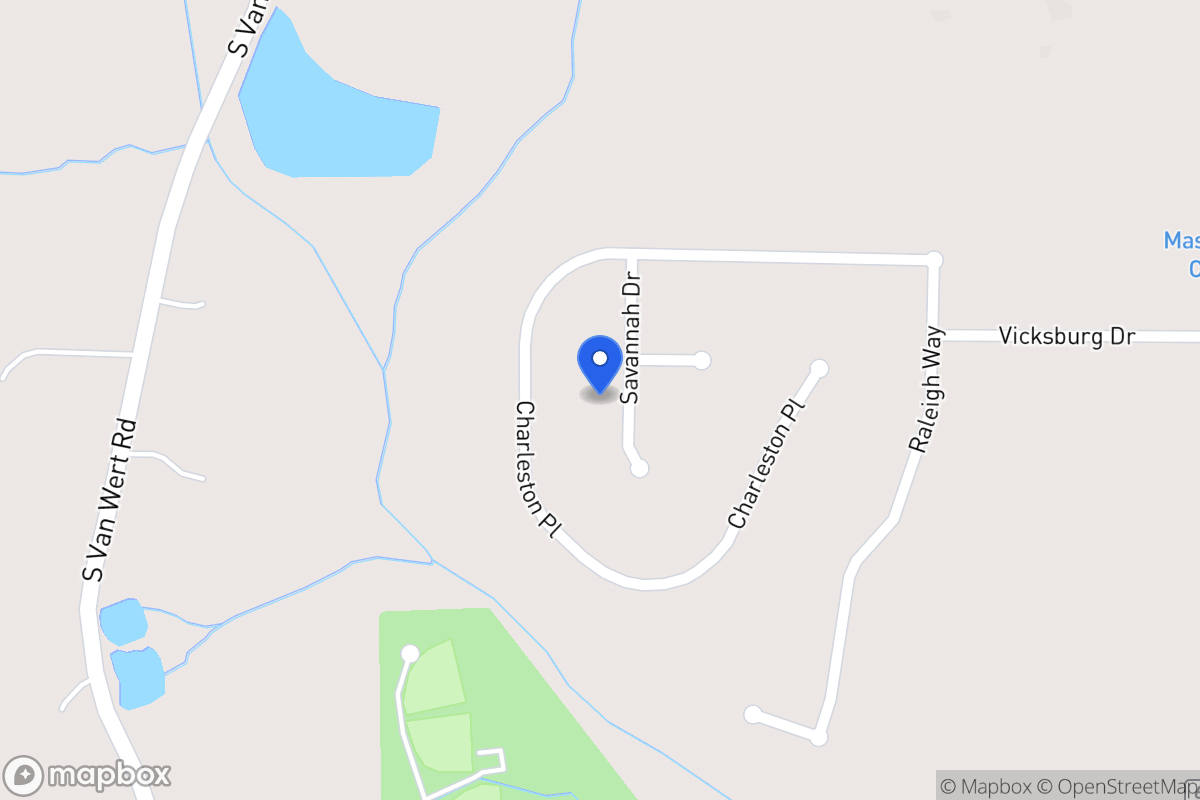 Map of 611 Savannah Dr