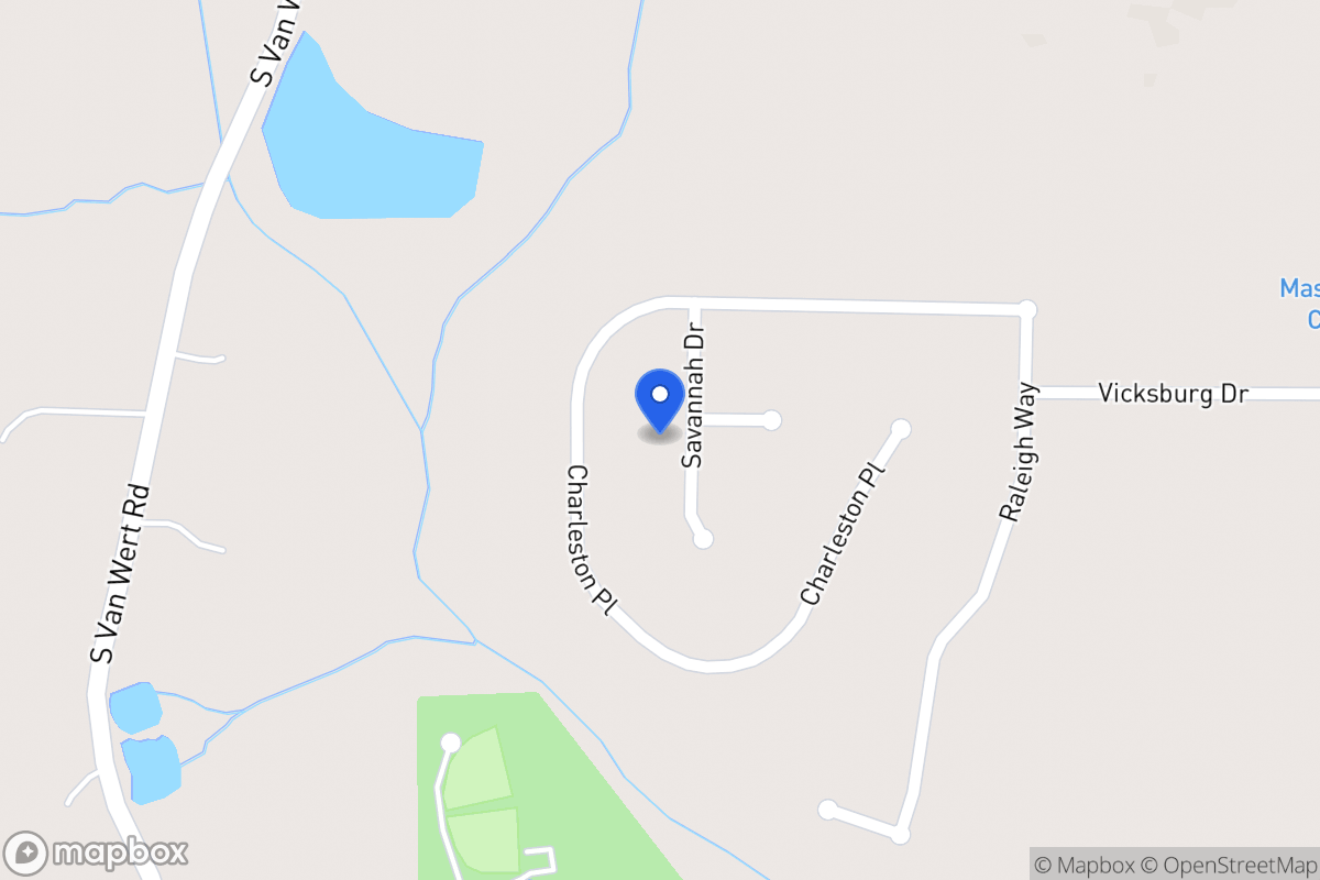 Map of 609 Savannah Dr