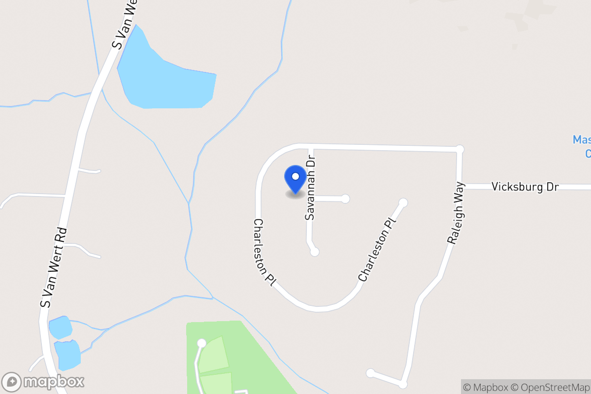 Map of 607 Savannah Dr