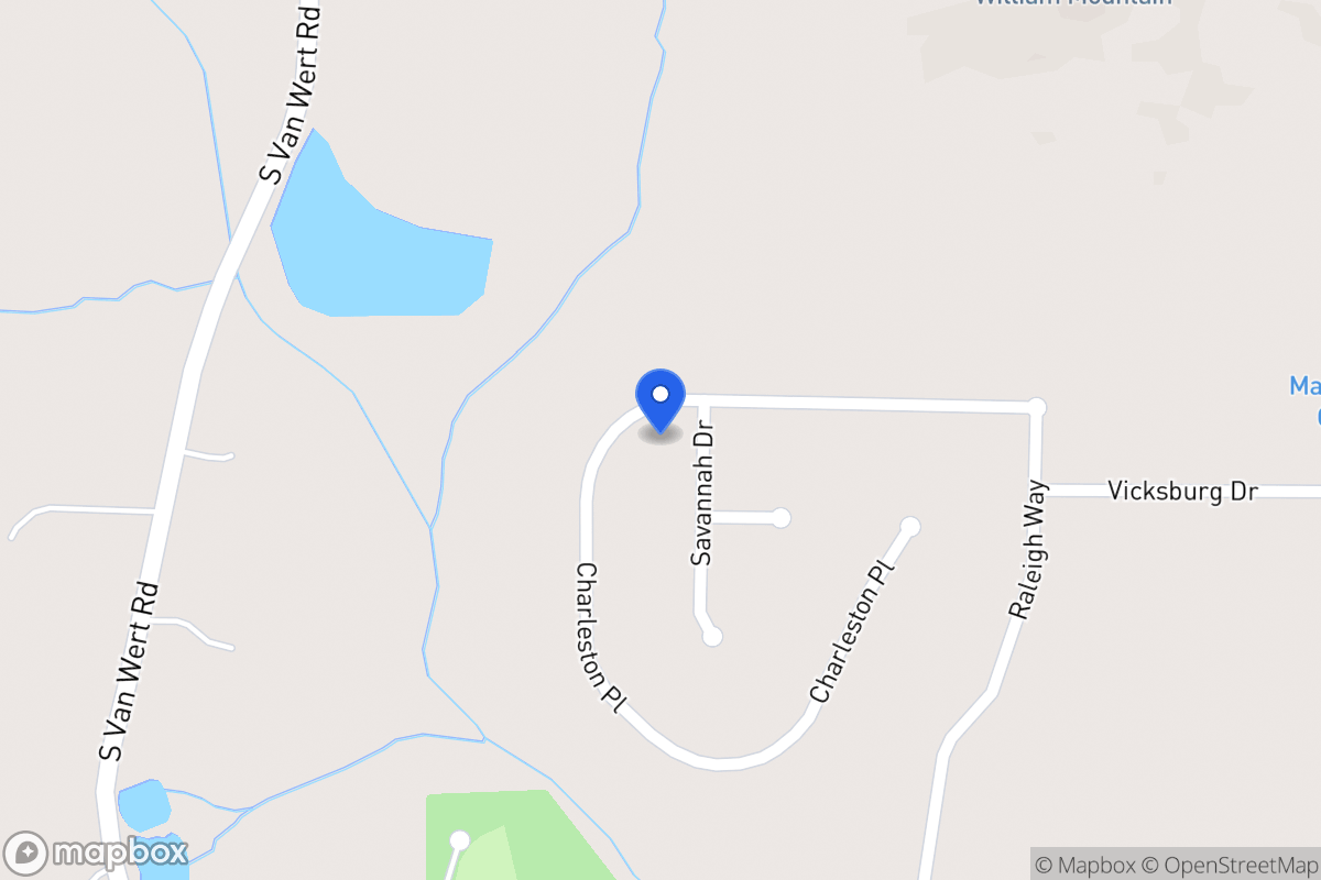 Map of 440 Charleston Pl