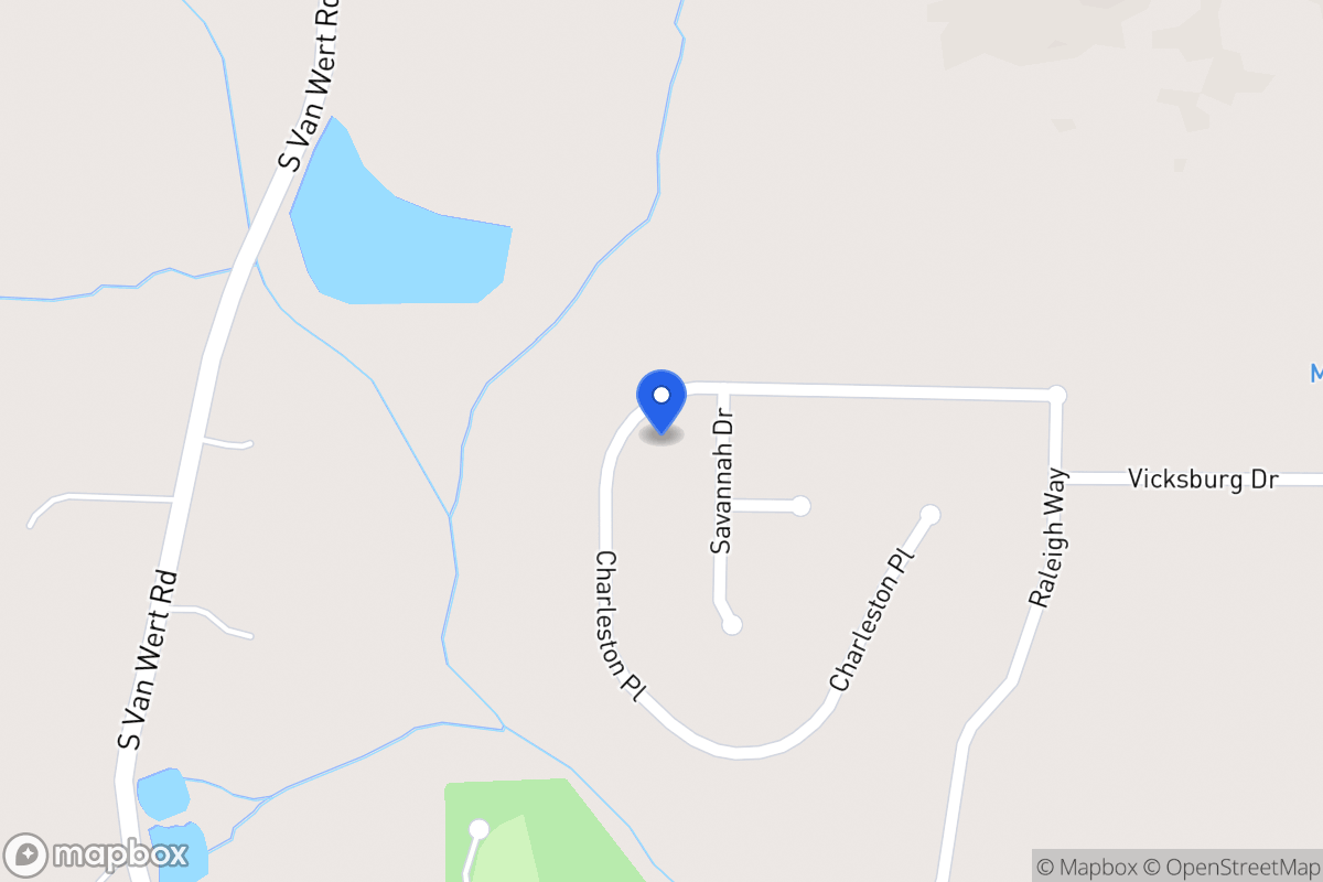 Map of 444 Charleston Pl