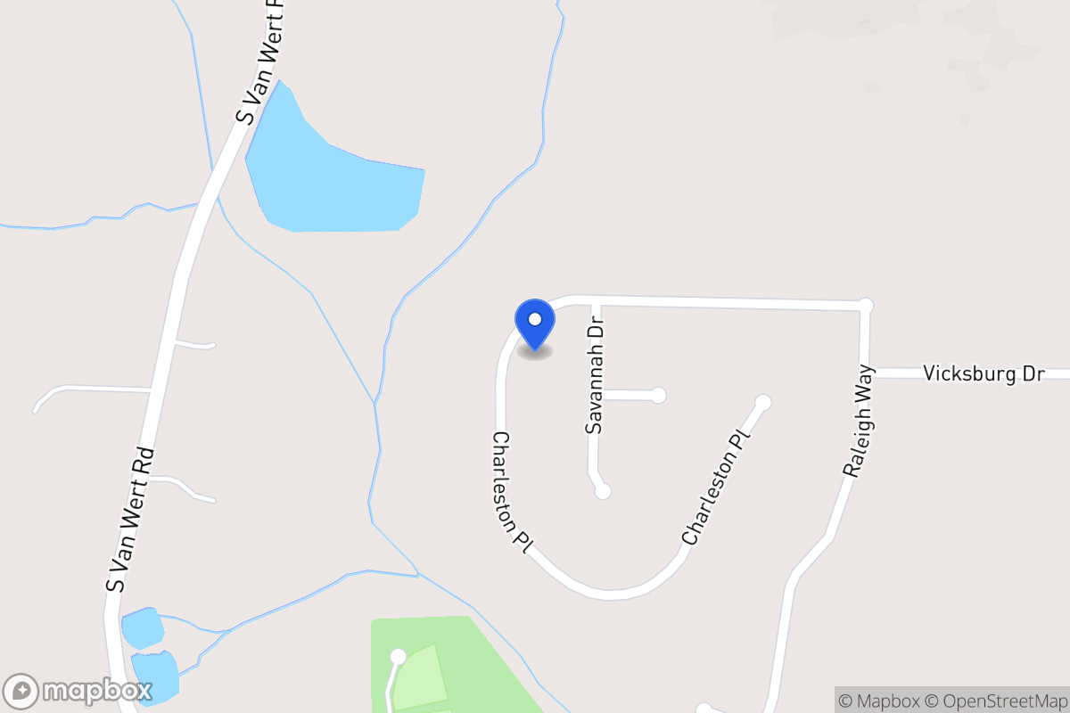 Map of 448 Charleston Pl
