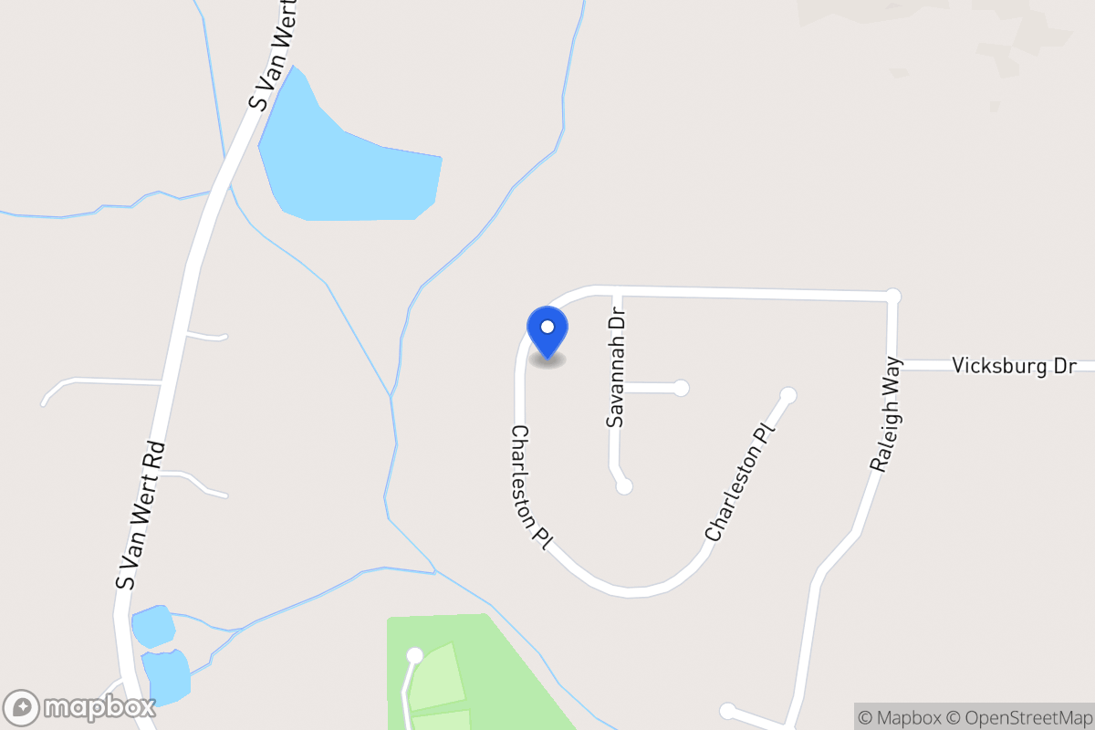 Map of 454 Charleston Pl