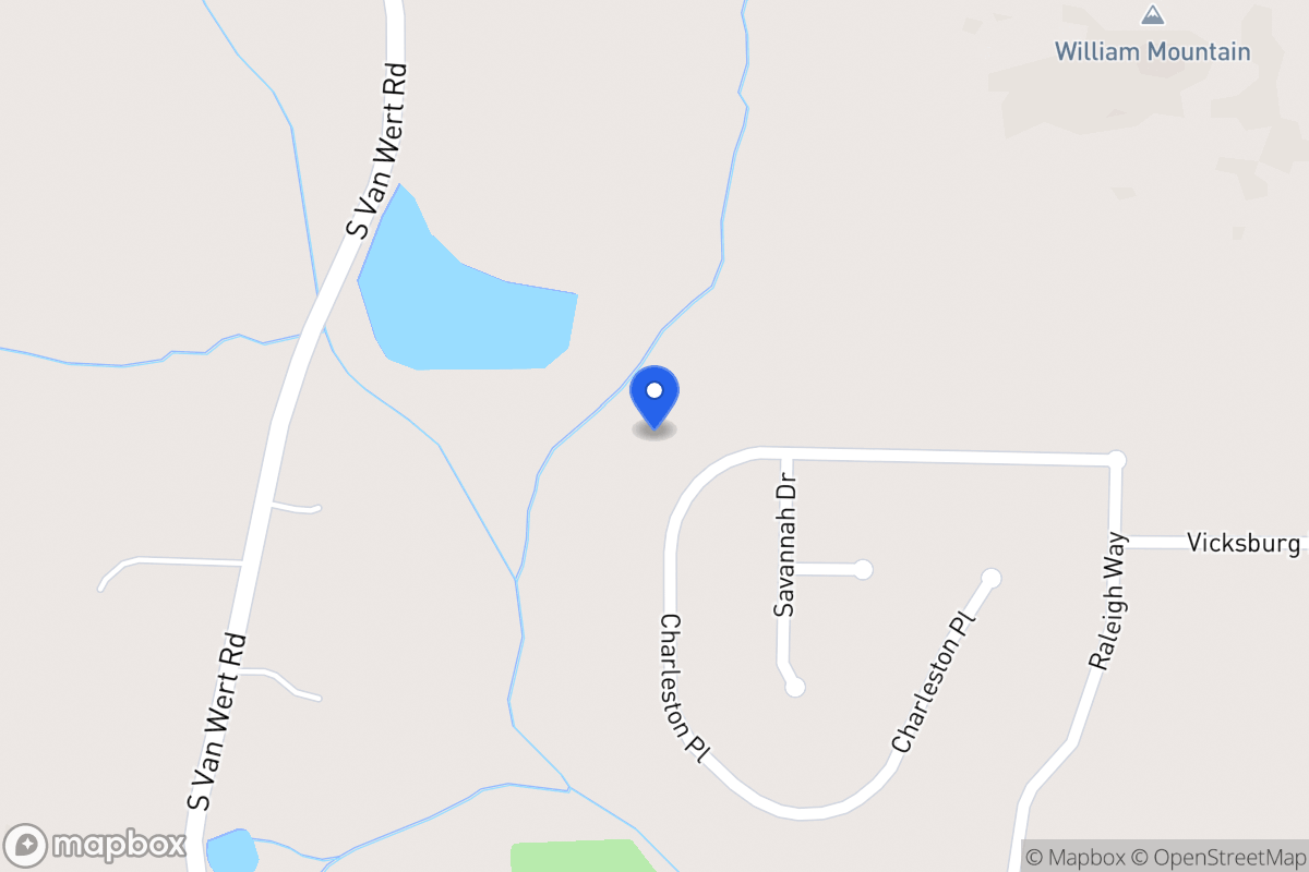 Map of 443 Charleston Pl