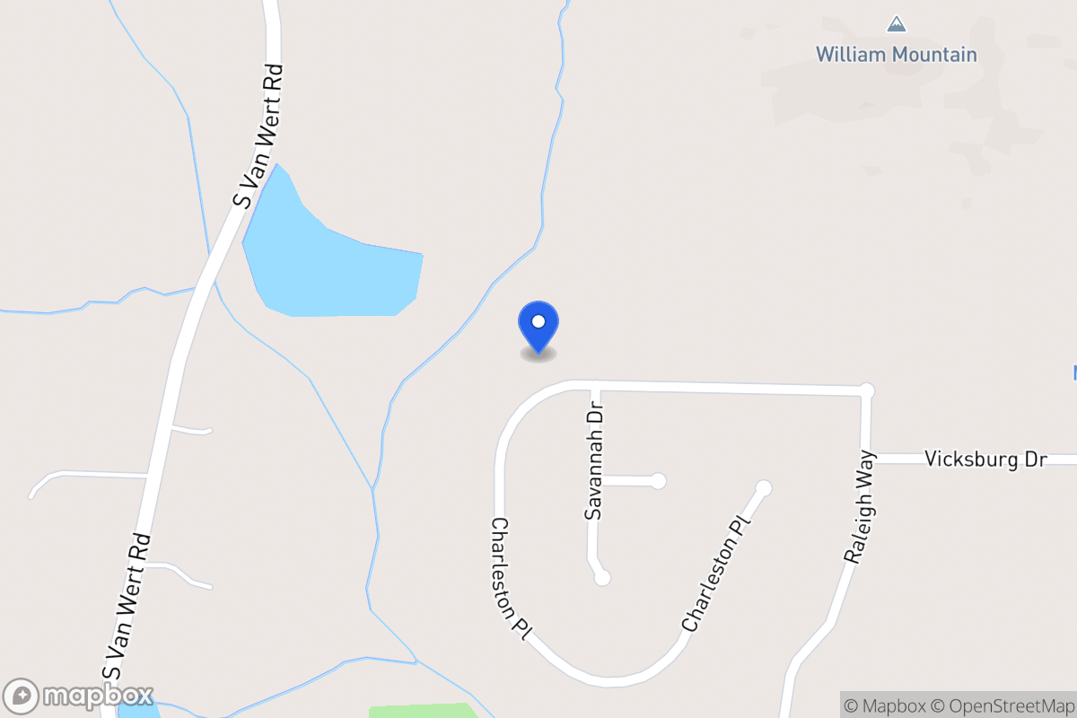 Map of 439 Charleston Pl