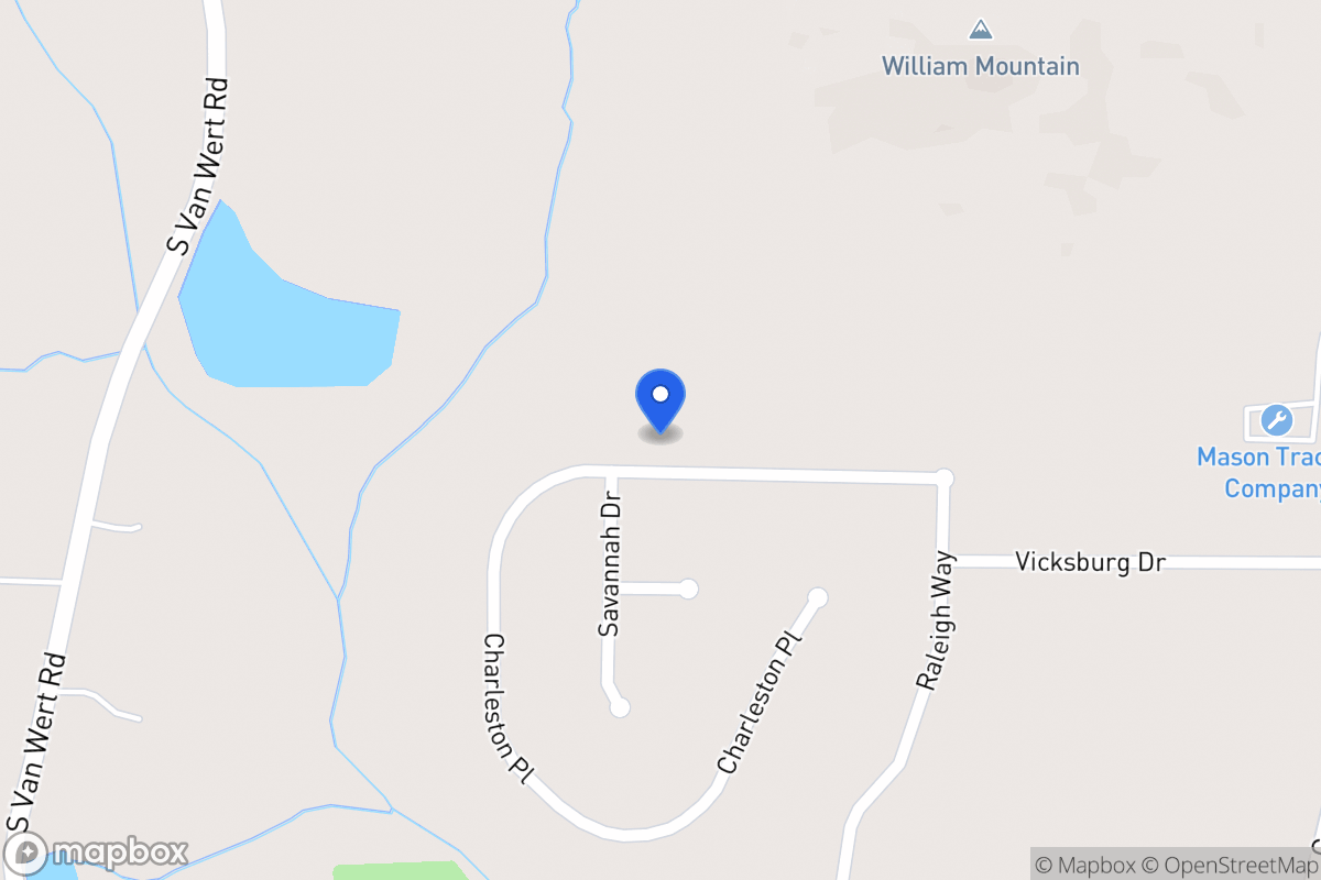 Map of 429 Charleston Pl