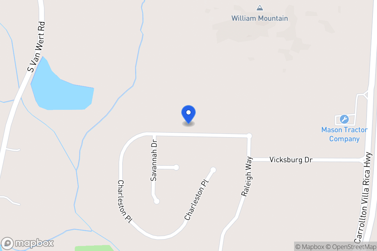 Map of 423 Charleston Pl