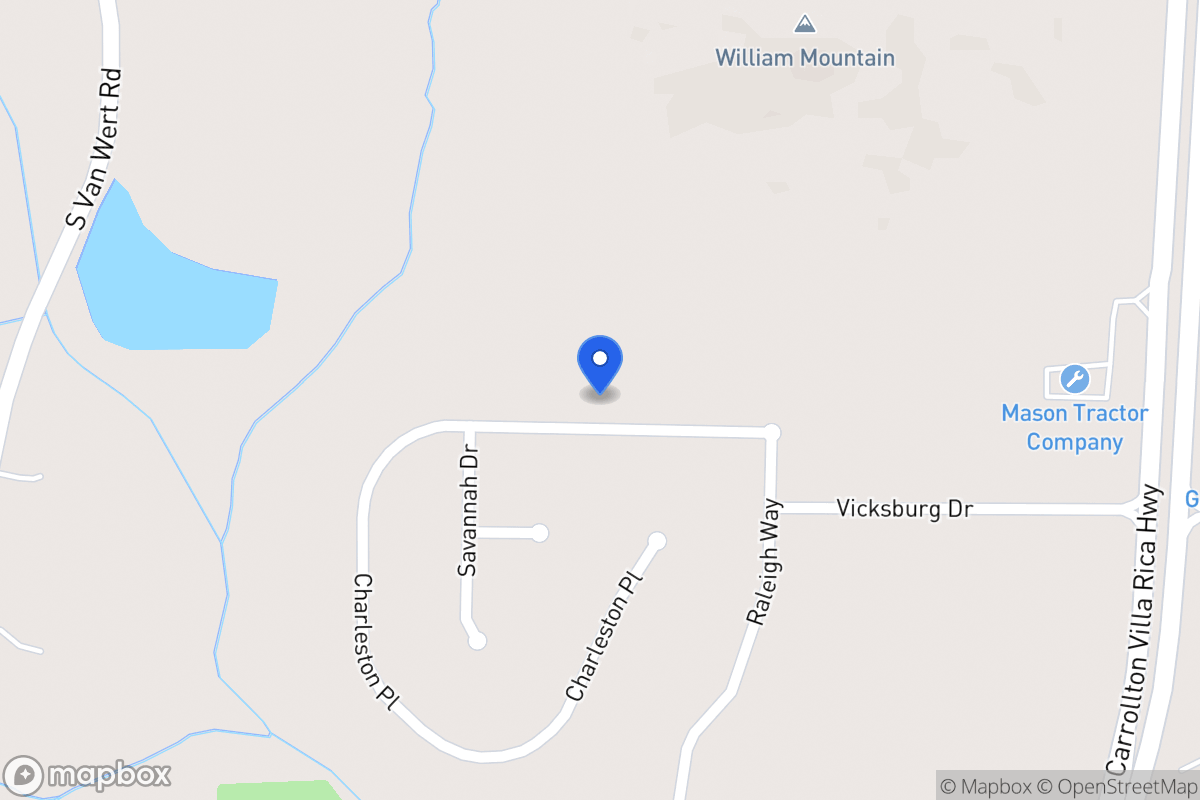 Map of 421 Charleston Pl